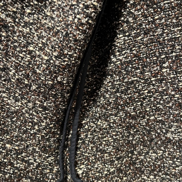 Chico’s tweed jacket- brown, white, black threads - Picture 8 of 11
